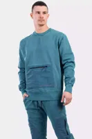 Off The Pitch Lennox Crewneck Heren Groen - Maat XS - Kleur: Groen | Soccerfanshop - thumbnail