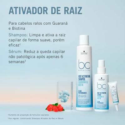 Schwarzkopf BonaCure Clean Performance Scalp Care Scalp Root Activating Serum 8x7ml