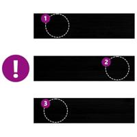 VidaXL Traptreden 4 st 100x30x2 cm massief eikenhout donkerbruin - thumbnail