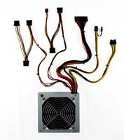 Linkworld LPW1685-350W power supply unit 20+4 pin ATX ATX Metallic - thumbnail