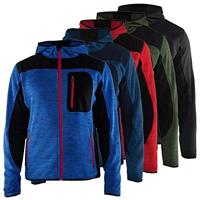 Blåkläder Gebreid vest met softshell 49302117 | Korenblauw/Zwart | Maat XS - 7330509472248 - thumbnail