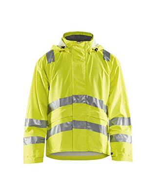 Blåkläder Vlamvertragende regenjas 43032009 | High-Vis Geel | Maat XS - 7330509414323