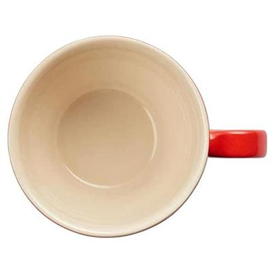 LE CREUSET - Vancouver - Cappuccinokop Groot 0,40l Kersenrood