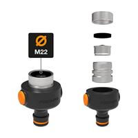 Kraankoppeling, indoor M22x1/M24x1 - Fiskars - thumbnail