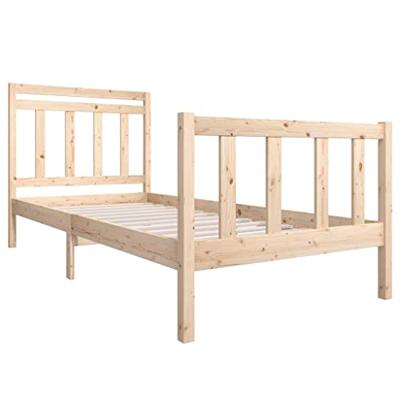 Bedframe massief hout 100x200 cm Bedframe massief hout 100x200 cm