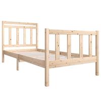 Bedframe massief hout 100x200 cm - thumbnail