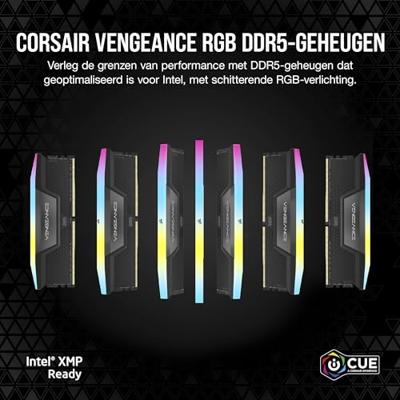 Corsair CMH16GX5M1B5600C40 Werkgeheugenmodule voor PC DDR5 16 GB 1 x 16 GB 5600 MHz 288-pins DIMM CL40 CMH16GX5M1B5600C40