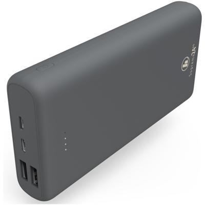 Hama Power Pack Supreme 24HD 24000mAh 3 Uitgangen: 1x USB-C 2x USB-A Grijs Hama Power Pack Supreme 24HD 24000mAh 3 Uitgangen: 1x USB-C 2x USB-A Grijs