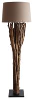 Artistiq Vloerlamp 'Rhoderick' Drijfhout, kleur Bruin - thumbnail