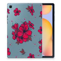 Samsung Galaxy Tab S6 Lite | S6 Lite (2022) | Siliconen hoesje | Blossom Red - thumbnail