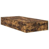 Opbergbedframe Gerookt eiken 236.5 x 90 x 31.5 cm Bewerkt hout - thumbnail
