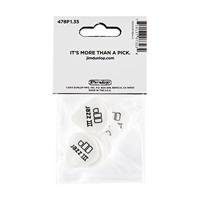 Dunlop Tortex Jazz III 1.35mm 12-pack plectrumset wit - thumbnail