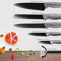 Messenset 7-dlg. roestvrij staal incl. opbergdoos - thumbnail