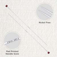 Nova Metal Breinaalden 40 cm - thumbnail