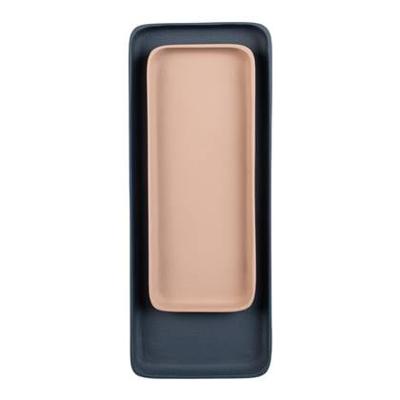 Zuiver Tray 'Rebel' Set van 2 stuks, kleur Blauw/Roze