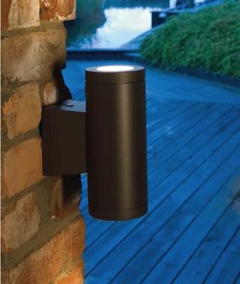 SG lighting LED Metro 2 35W zwart 614692 wand buitenlamp licht naar boven en onder