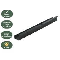 Kabelgoot brasq verstelbaar 75-150cm ct100 zwart - thumbnail
