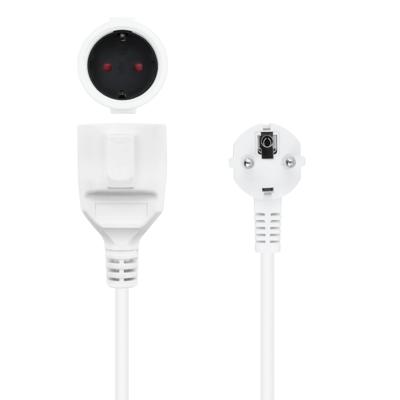 Verlengbare Kabel NANOCABLE 10.22.0602-W (2 m)