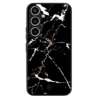 Samsung Galaxy A55 hoesje - Marmer zwart - thumbnail
