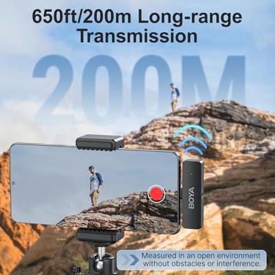 Boya BY-V4U microfoon-systeem (4 microfoons) met USB-C plug - thumbnail