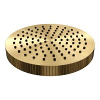 Brauer Stripe regendouchekop Diameter 25 cm goud geborsteld PVD - thumbnail