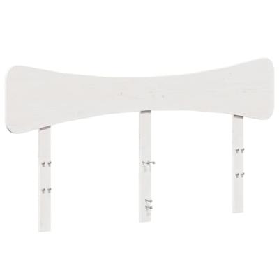 Bedframe zonder matras massief grenenhout wit 135x190 cm Bedframe zonder matras massief grenenhout wit 135x190 cm