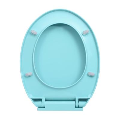 Toiletbril soft-close ovaal groen - thumbnail