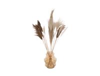 Bloemenvaas Distinct 25x 20 cm - zandbruin - thumbnail