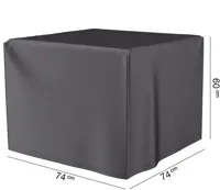 AeroCover | Afdekhoes Vuurtafel 74 x 74 x 60(h) cm - thumbnail