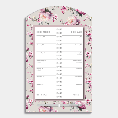 Kersenbloesem Omslag Kalender 2026 Luxe