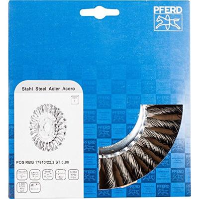 PFERD TOOLS Ronde borstel POS RBG 17813/22,2 ST 0,80 43304007 1 stuk(s) PFERD TOOLS Ronde borstel POS RBG 17813/22,2 ST 0,80 43304007 1 stuk(s)
