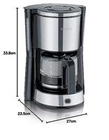 Severin KA4822 Koffiezetapparaat 1.25L 1000W RVS - thumbnail