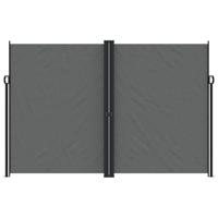 VidaXL Tuinscherm uittrekbaar 220x1200 cm antracietkleurig - thumbnail
