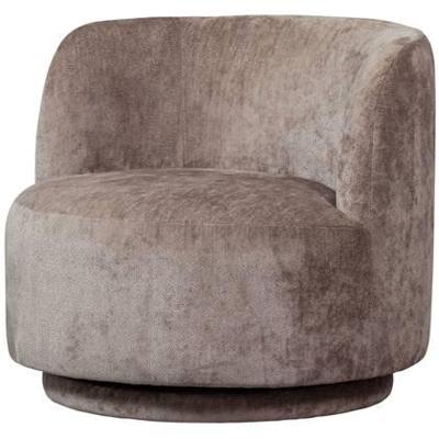 WOOOD Draaifauteuil 'Popular' Modulair, Chenille, kleur Taupe