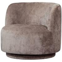 WOOOD Draaifauteuil 'Popular' Modulair, Chenille, kleur Taupe - thumbnail