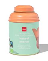 HEMA Bio rooibos kaneel-ananas 75gr in blik - thumbnail