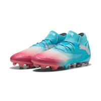 PUMA Future 8 Ultimate Re-Charge Gras Voetbalschoenen (FG) Blauw Roze Wit - thumbnail