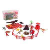 John Toy Dino speelset in opbergdoos - thumbnail