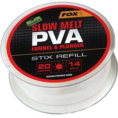 Fox Edges PVA Slow Melt 20m Refill 14 mm Stix