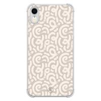 iPhone XR shockproof hoesje - Ivory abstraction - thumbnail