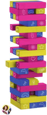 Studio 100 regenboogtoren stapel en balansspel