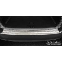 RVS Bumper beschermer passend voor Volvo V70 Facelift 2013- 'Ribs' AV235584 - thumbnail