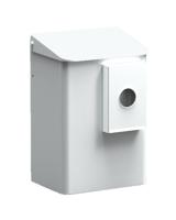 Mediqo-line MediQo-line hygiënebak 6 liter + zakjeshouder plastic MQWB6HBKP - wit - thumbnail