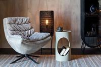 Dutchbone Ronde Bijzettafel 'Sai' 30cm, kleur Zand - thumbnail