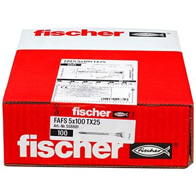 fischer stelschroef FAFS - Torx T-25 - 5x100mm