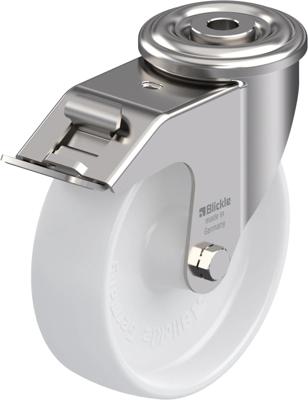 Blickle LEXR-PO 125G-FI Zwenkwiel met rem Wieldiameter: 125 mm Draagvermogen (max.): 150 kg 1 stuk(s) Blickle LEXR-PO 125G-FI Zwenkwiel met rem Wieldiameter: 125 mm Draagvermogen (max.): 150 kg 1 stuk(s)