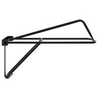 Zadelrek inklapbaar wandgemonteerd ijzer zwart - thumbnail