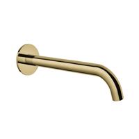 Wastafelkraan Uitloop Hotbath Cobber Rond 25 cm Gepolijst Messing Living Colours - thumbnail