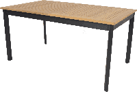 Monza Uitschuifbare tuintafel 152/210 - thumbnail