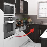 Zelfklevende folie 2Lif Zwart Hout - 67,5 cm x 2 mtr - thumbnail